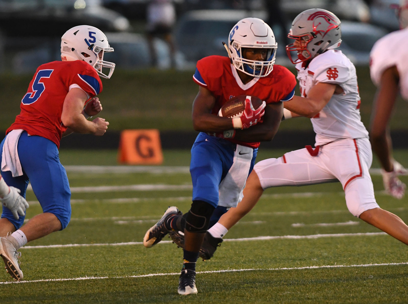 North Scott at Davenport Central football
